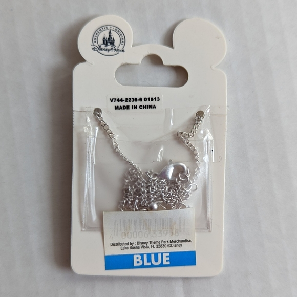 Disney Parks Mickey Key Heart Lock Necklace - Picture 2 of 2